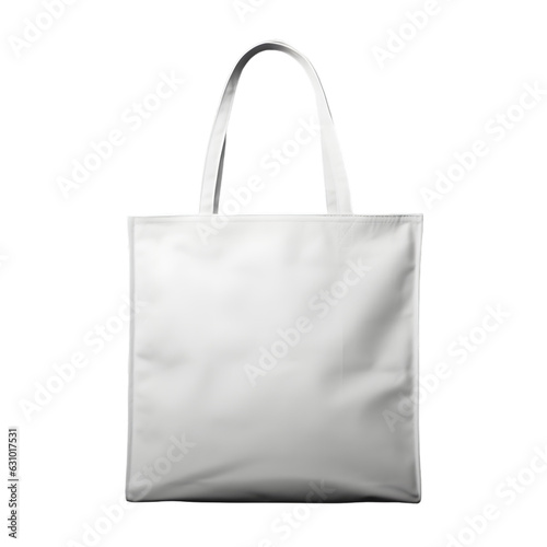 A minimalist canvas rectangular bag mockup