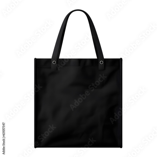 A minimalist canvas rectangular bag mockup
