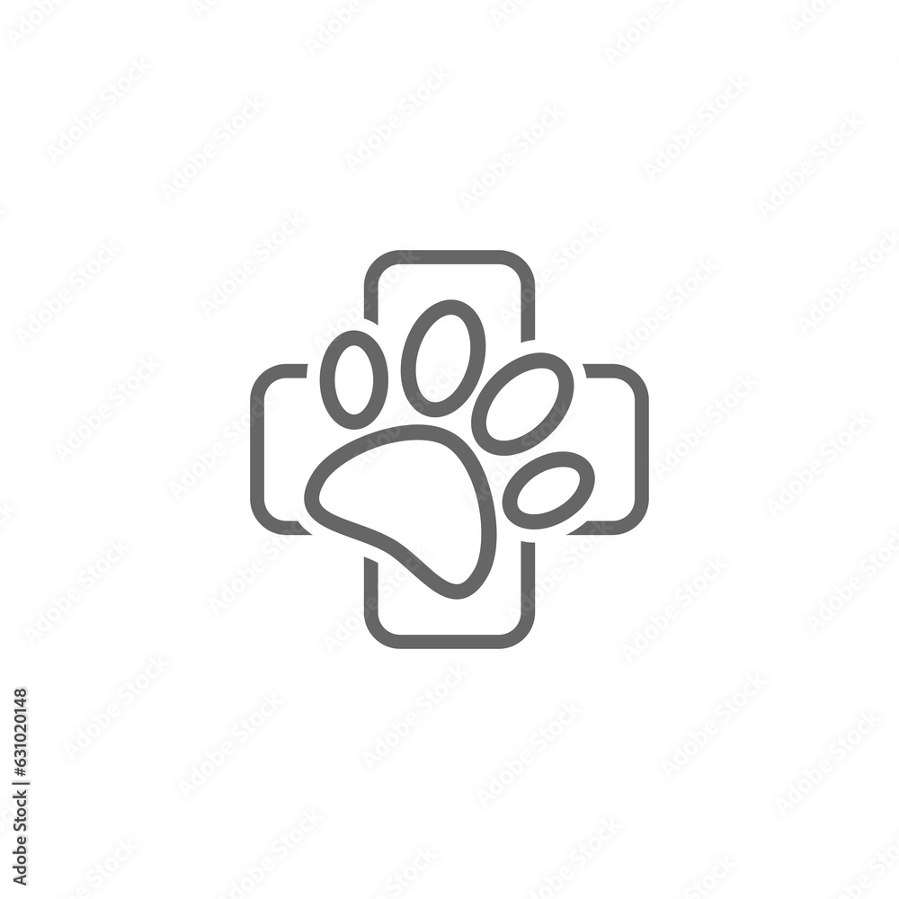 Veterinary glyph icon isolated on transparent background Veterinary glyph icon isolated on transparent background