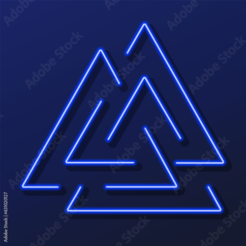 walknuts neon sign, modern glowing banner design, colorful modern design trends on black background. Vector illustration.