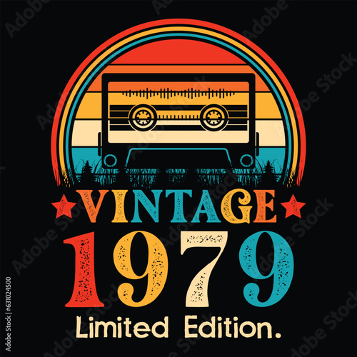 Vintage 1979 Limited Edition Cassette Tape