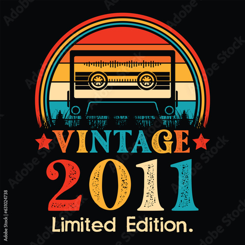 Vintage 2011 Limited Edition Cassette Tape
