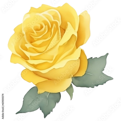 Yellow mastard rose photo