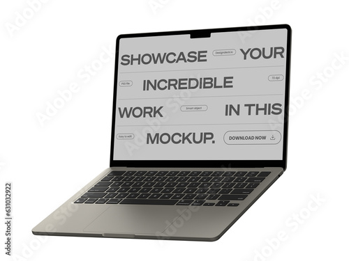 Macbook Mockup Transparent PNG
