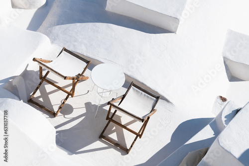 Fotografija White architecture in Santorini island, Greece