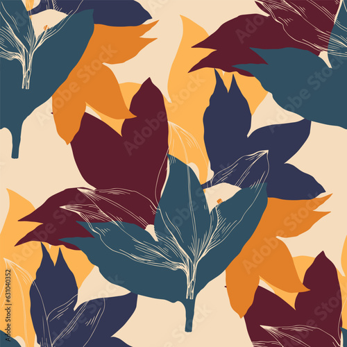 Bay leaf. Floral botanical flower. Isolated illustration element. Vector hand drawing wildflower for background, texture, wrapper pattern, frame or border.
