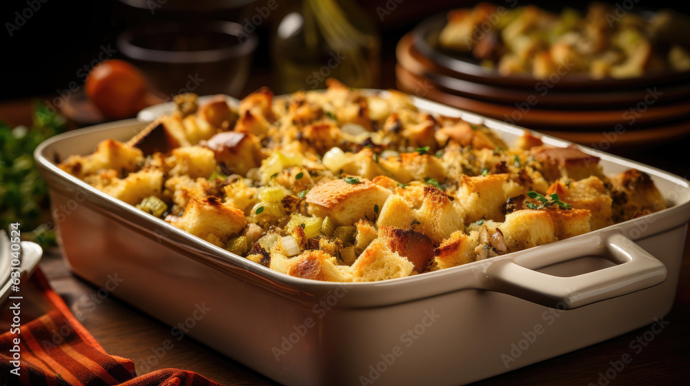 Roasted casserole for thanksgiving dinner Roasted casserole for thanksgiving dinner