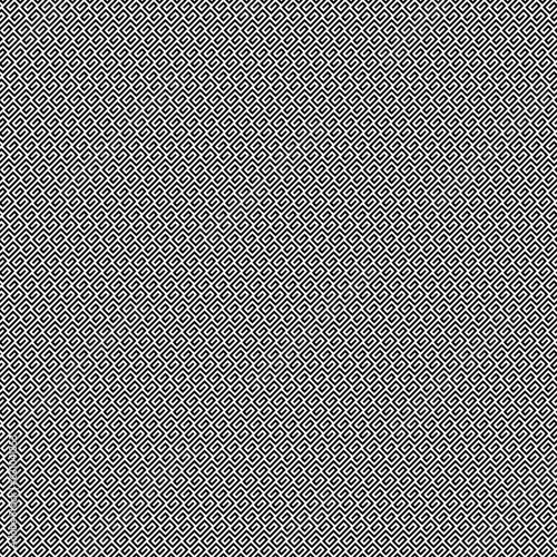 Seamless pattern with Chinese ornament. Oriental traditional ornamentation with curly shapes. Window tracery wallpaper. Grid motif. Digital paper with curves, textile print, web design. Vector art.
