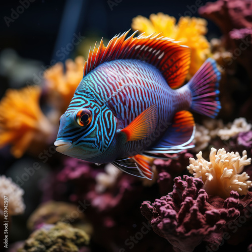 fish in aquarium