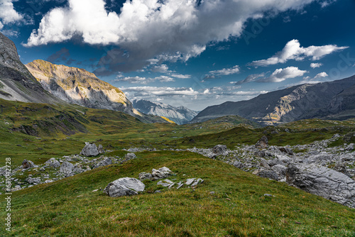 Pyrenees dramatic landscape