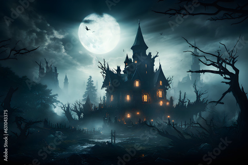 halloween night background