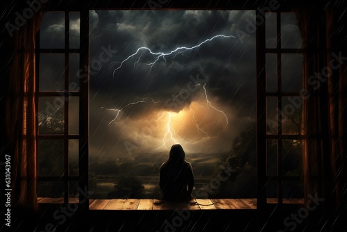 Thunderstruck by Fear: Astraphobia and the Unsettling Fear of Thunder and Lightning photo