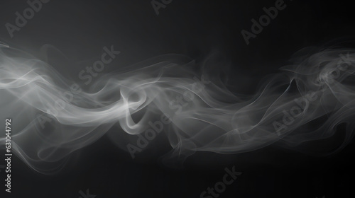 white fog or smoke on background