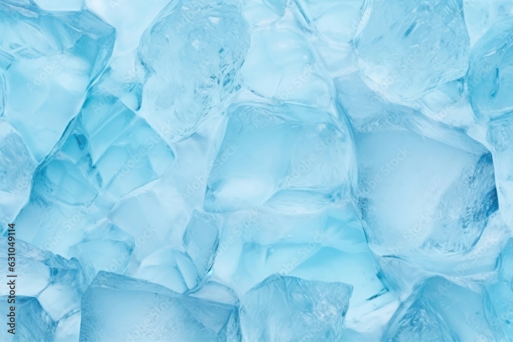 Obraz premium Glacial blue iceberg texture background, translucent and crystalline ice formations, Arctic and majestic surface, extraordinary and captivating
