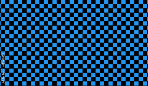 blue and black checkers seamless pattern background and texture 