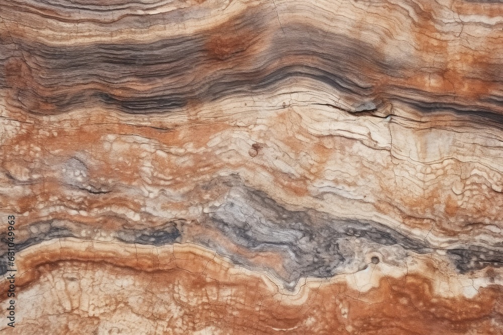 Petrified wood texture background, fossilized and ancient wood grains, natural and geological surface, rare and preserved