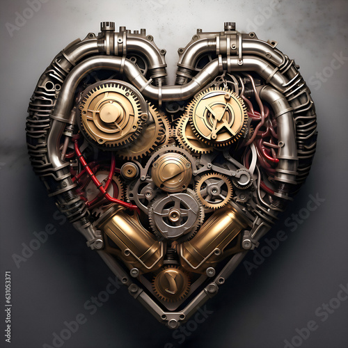 mechanical heart, iron heart