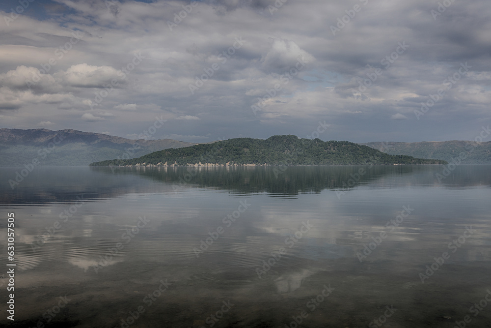 Lake Kussharo in Hokkaido, Japan