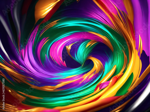 3d colorful paint splash background gradient background