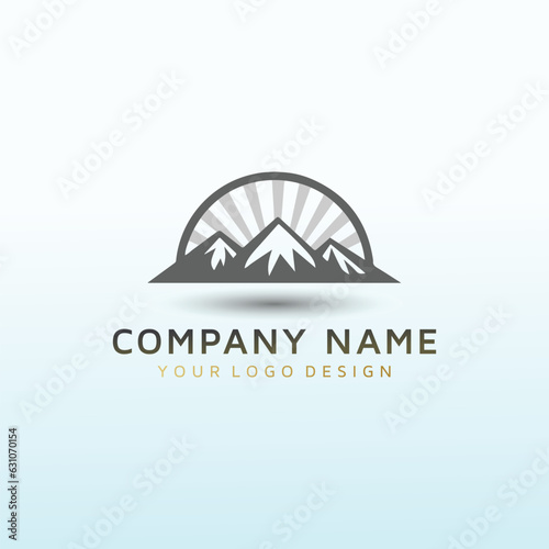 powerful new design for our mountain degree icon company