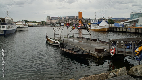 Canvas Print Wikingerboot