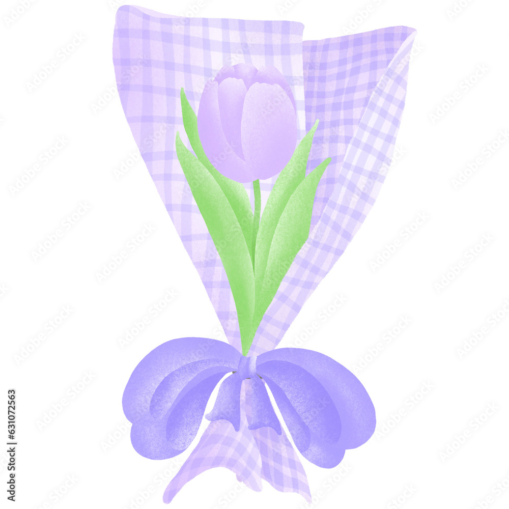 Fototapeta premium Purple Tulip