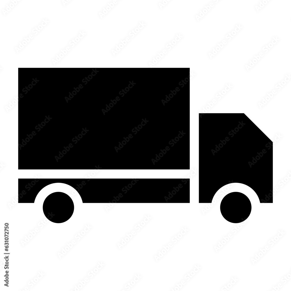 truck glyph truck glyph