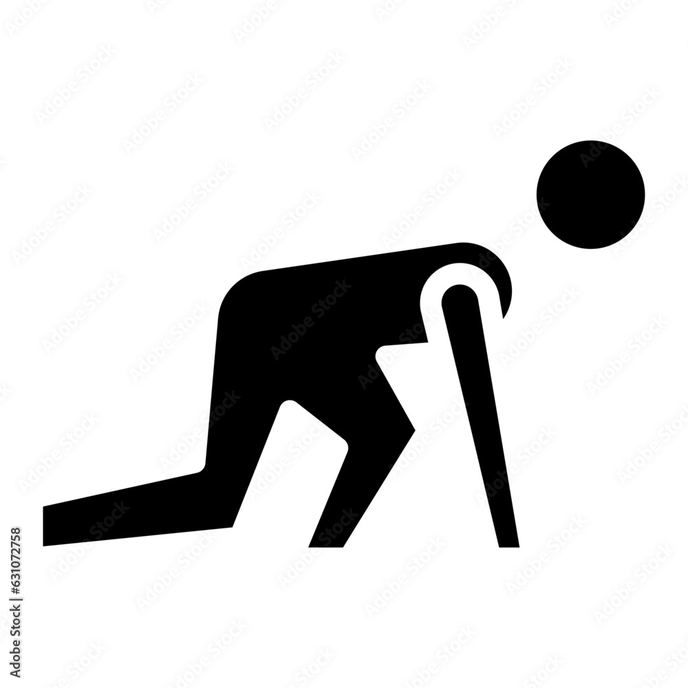 stickman sports glyph stickman sports glyph