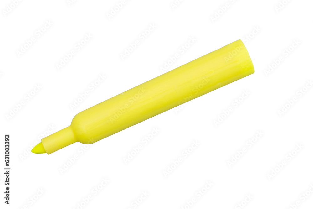 Yellow highlighter marker for school Yellow highlighter marker for school