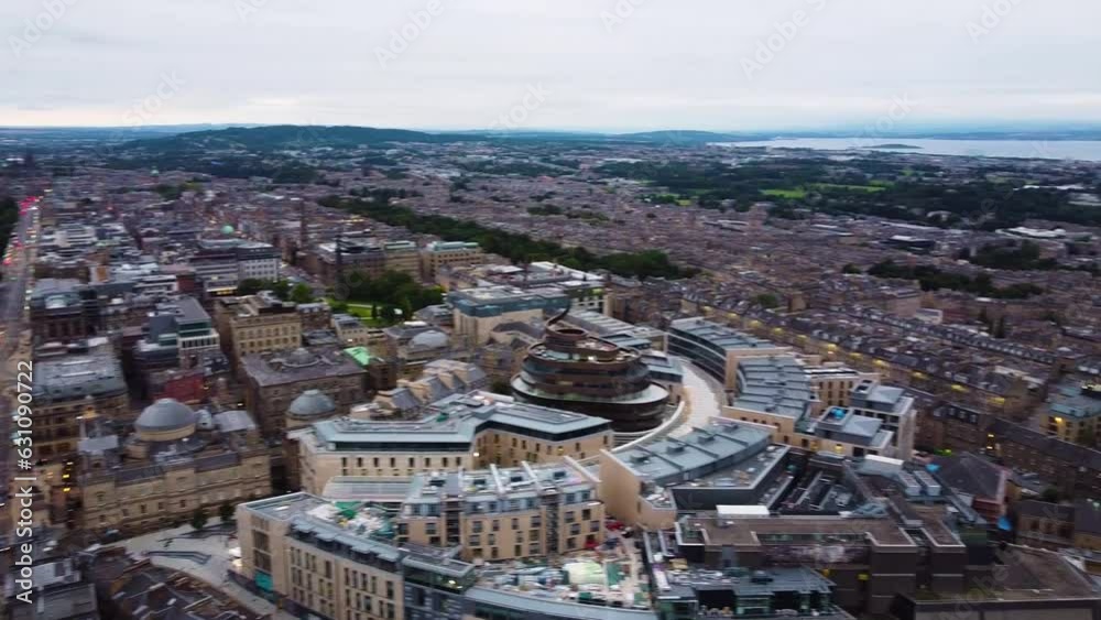 Calton Hill, Edinburgh, Scotland - Pano of the city Calton Hill, Edinburgh, Scotland - Pano of the city