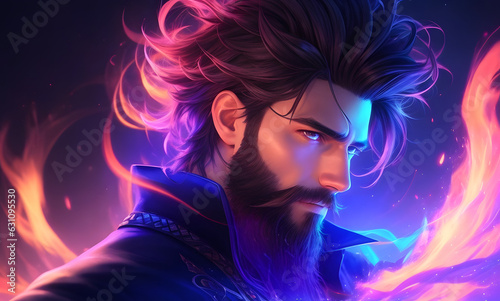Magical Portrait of a Man