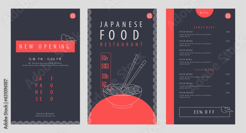 Authentic Japanese Ramen story for asian food marketing