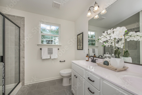 modern bathroom interior