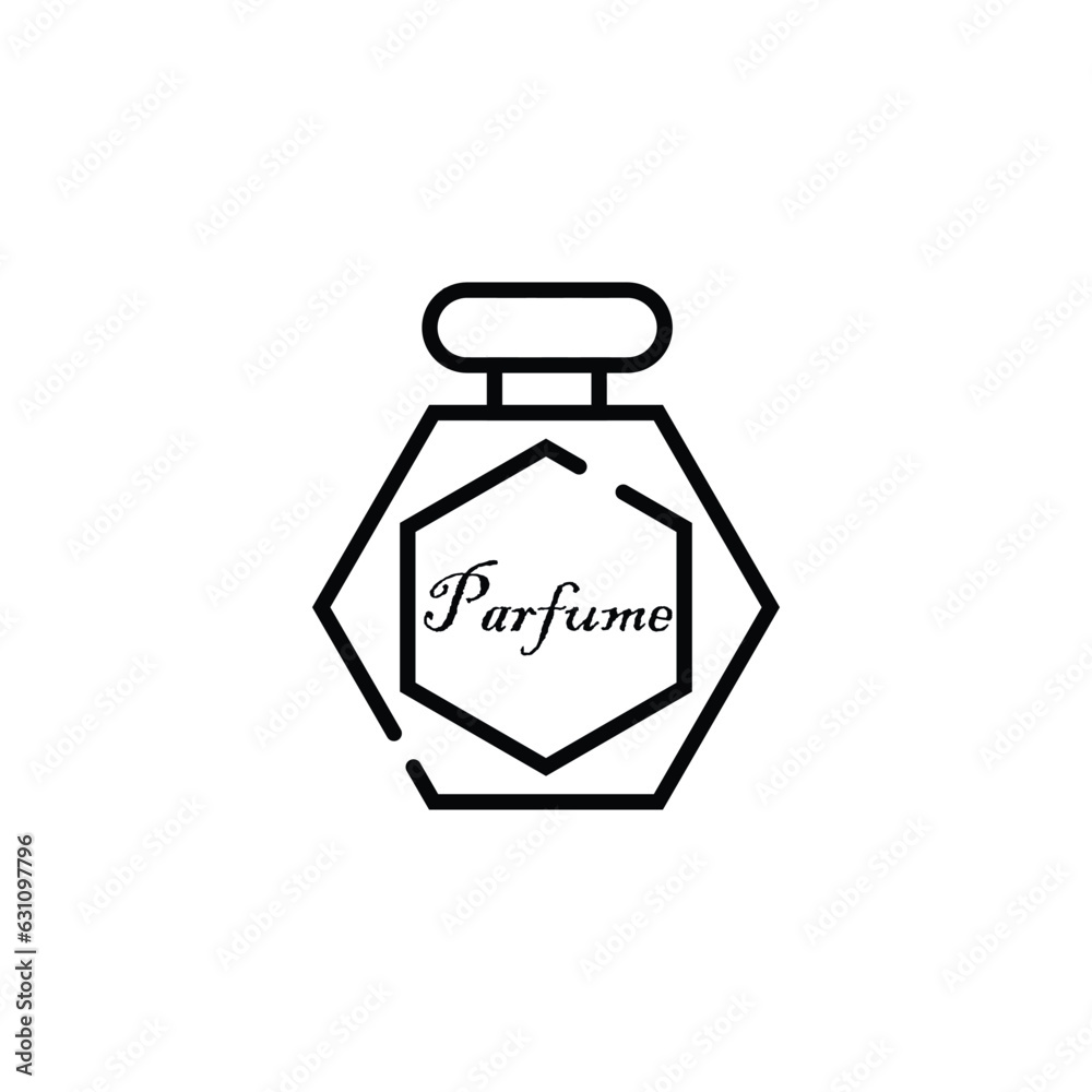 perfume vector type icon