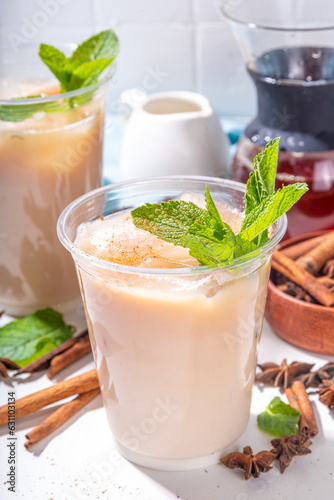 Thai Iced tea drink