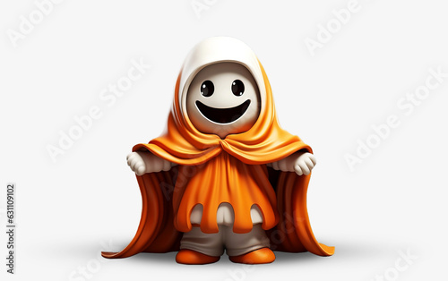 3d rendering halloween character design