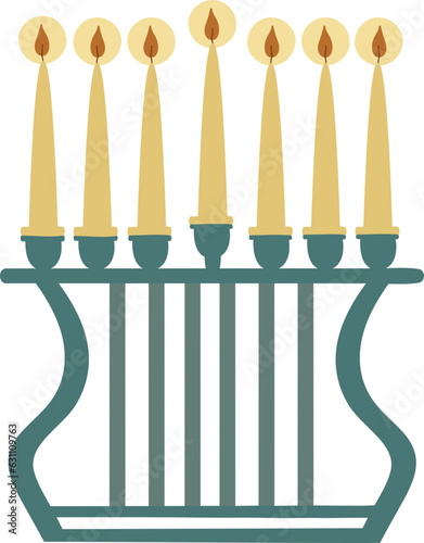 Jewish Menorah