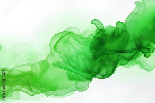 abstract green background with splashes