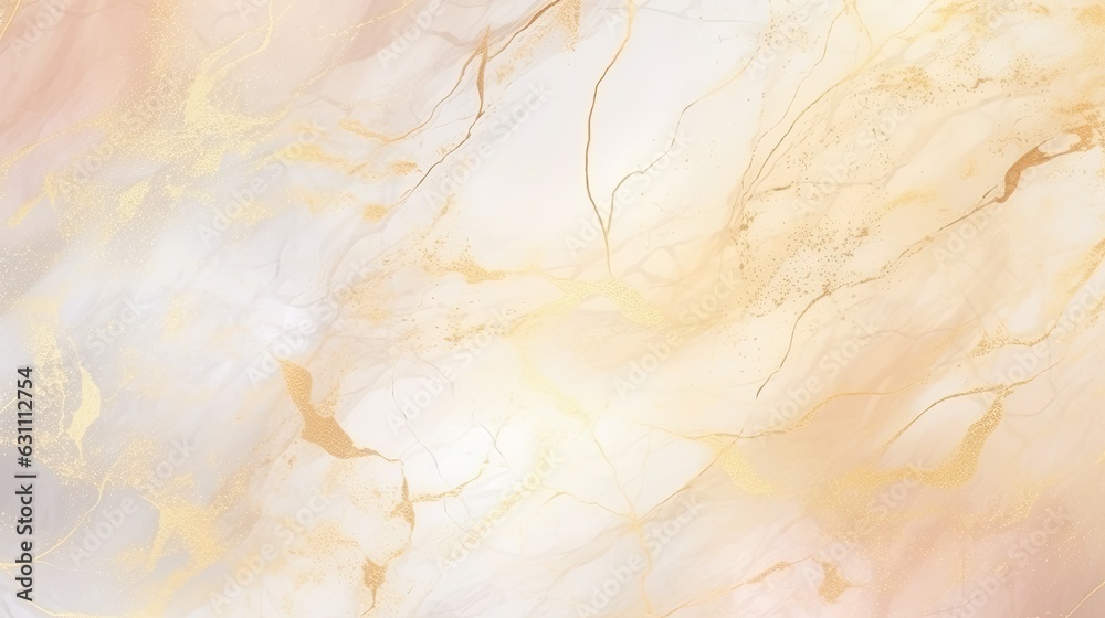 pastel antique golden watercolour background. marble texture.