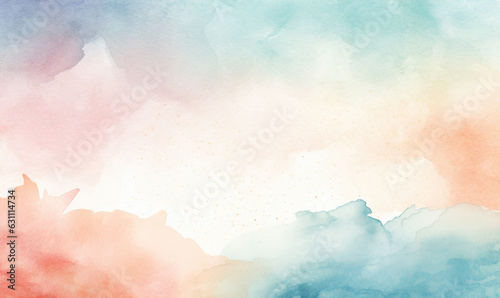abstract watercolor background, texture, pattern, for design