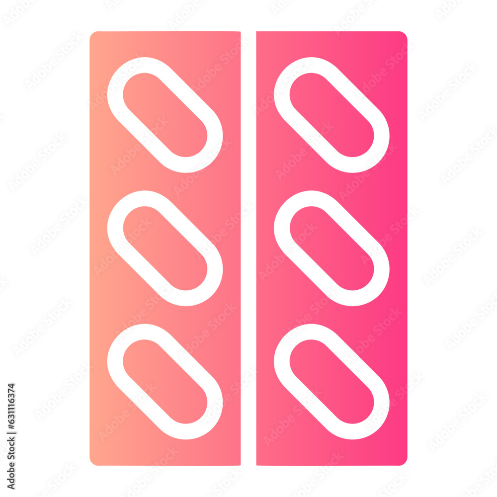 vitamin gradient icon vitamin gradient icon