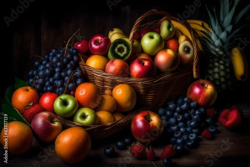 fruits in the basket