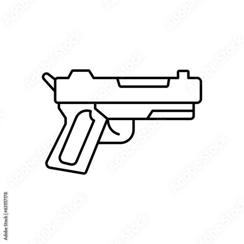 Gun Vector Icon

