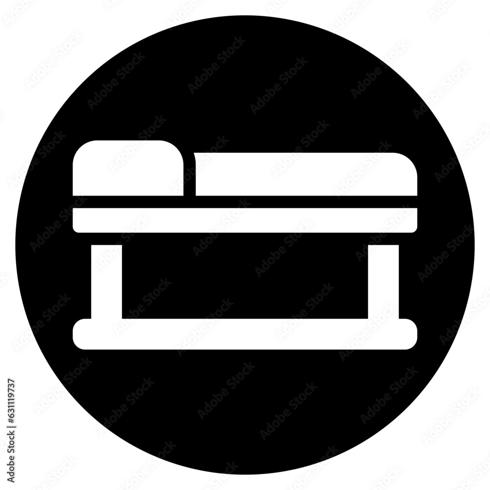 massage glyph icon