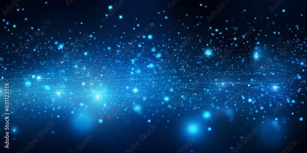 Dark blue digital particle wave and light background Mesmerizing Dark Blue Particle Wave with Light Background
