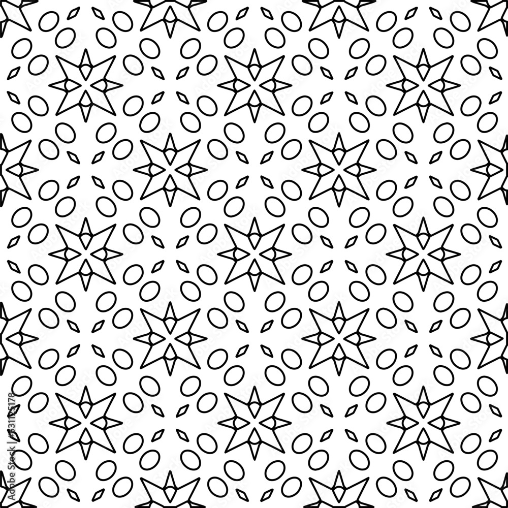 White background with black lines. Modern stylish abstract texture. Repeating geometric shapes from striped elements.
White background with black lines. Modern stylish abstract texture. Repeating geometric shapes from striped elements.