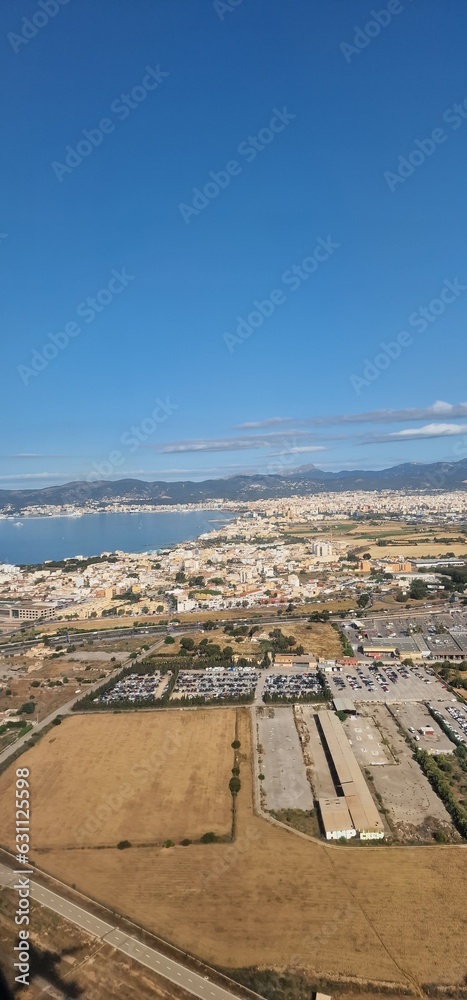 take off from airport in Palma de Mallorca
