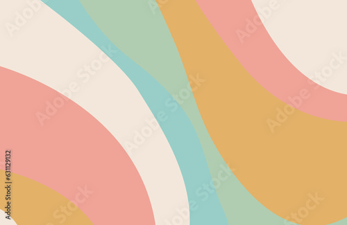 elegant soft color background with waves