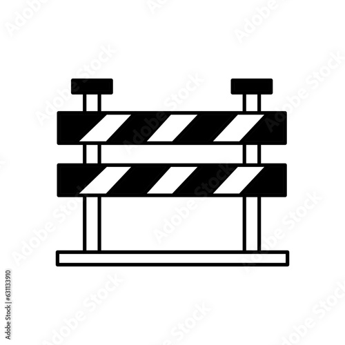 Toll plaza Vector Icon


