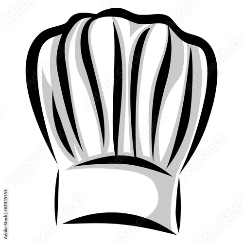 Chefs Hat Cartoon Vector Illustration